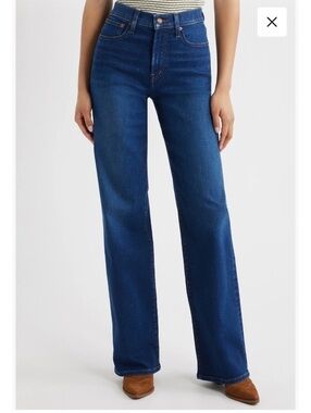 Madewell the perfect vintage wide-leg jean size 25 NWT